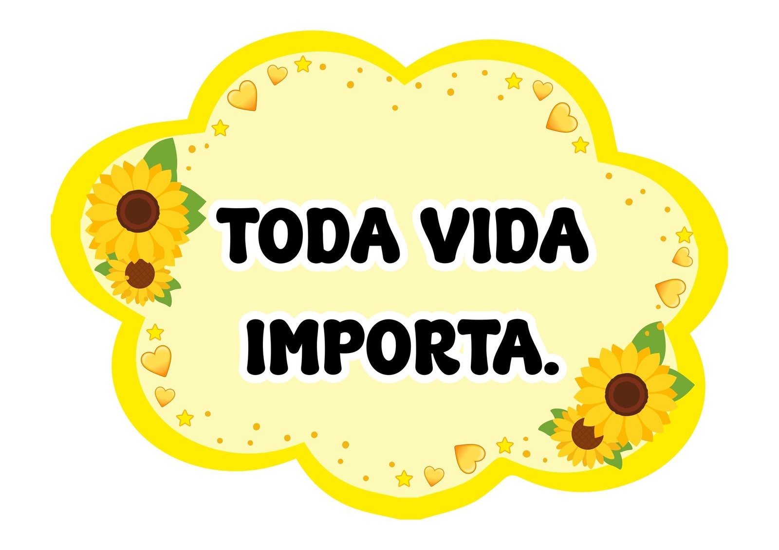 Plaquinhas Setembro Amarelo para Imprimir para imprimir página 2